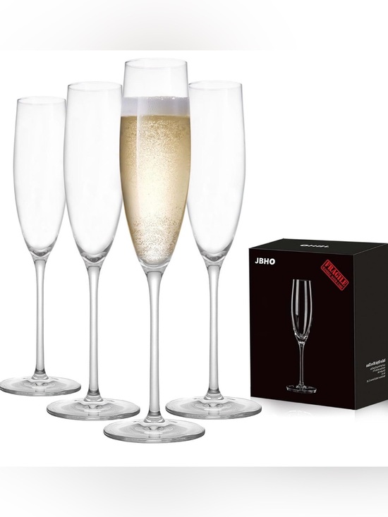 JBHC Other - JBHO Hand Blown Champagne Glass